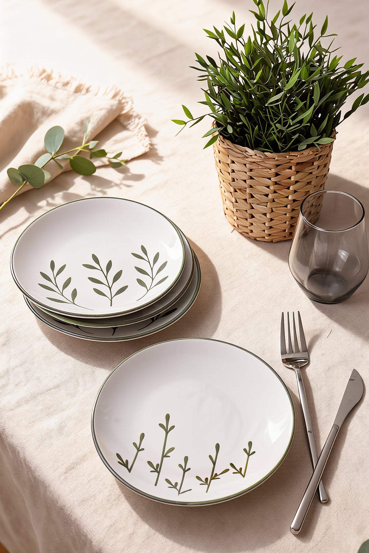 Verdea Plate 20 cm 4 Pieces