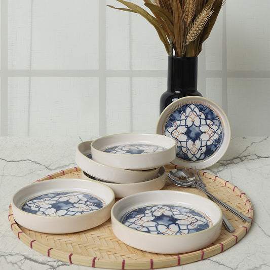Wave Flow Stackable Snack Bowl 14 Cm 6 Pieces