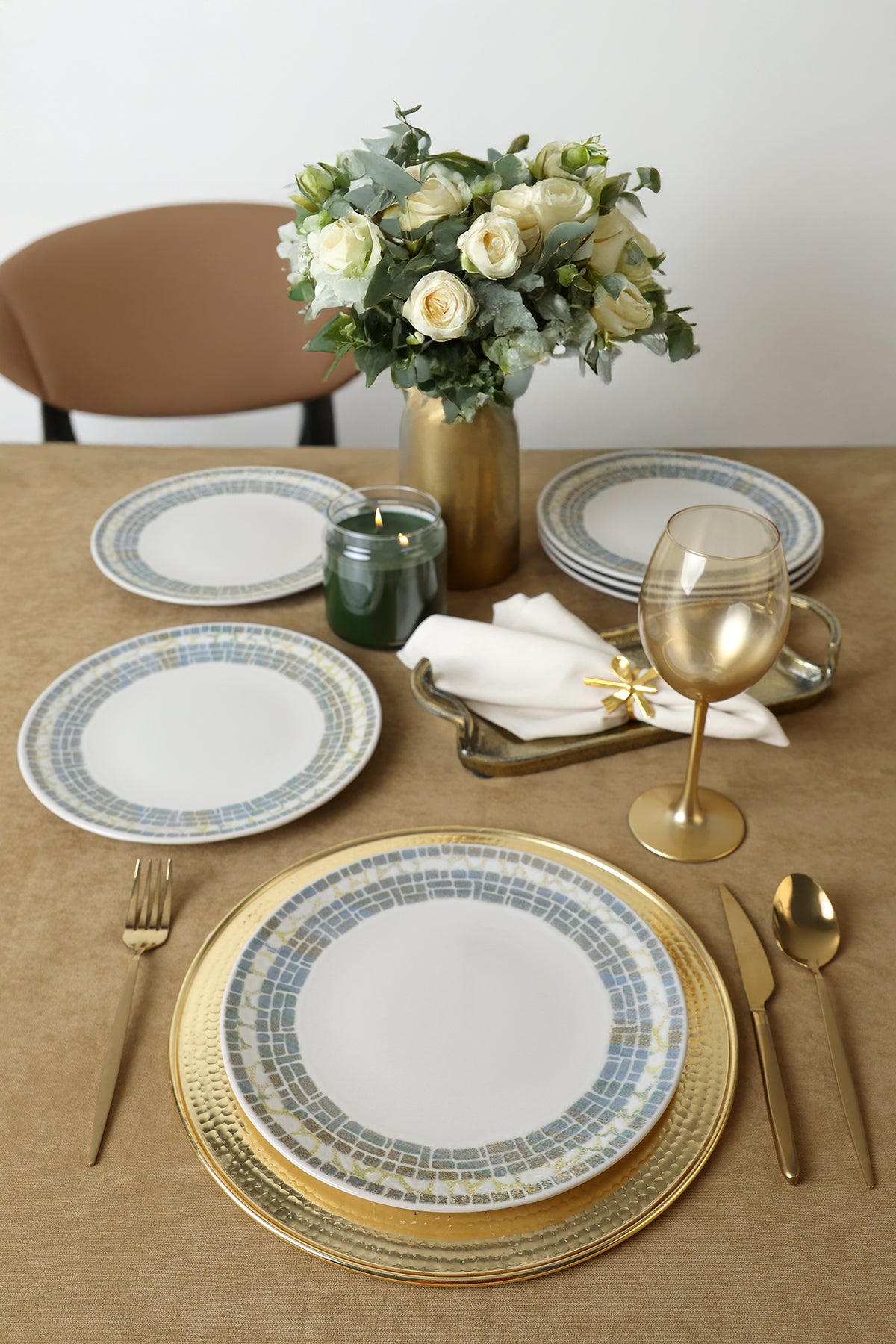 Professional Mosaica Pergamon Serving Plate 27 cm, 6 Pieces