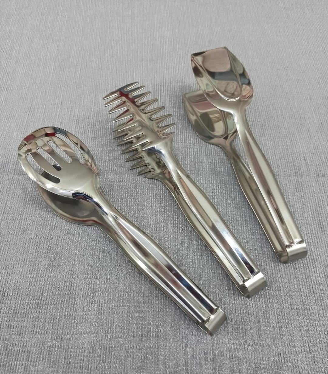 Simple Serving 3 Piece Set Presentation Tongs
