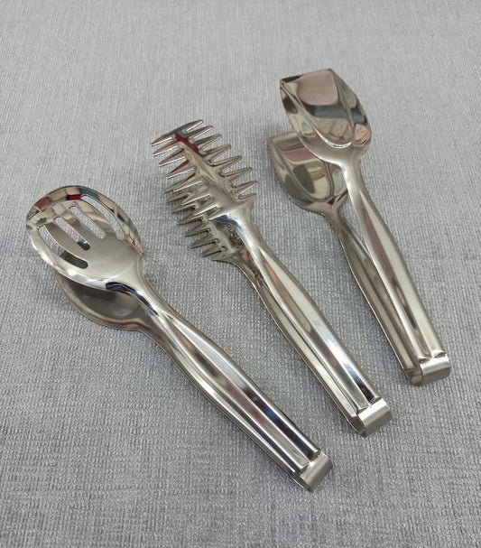 Simple Serving 3 Piece Set Presentation Tongs