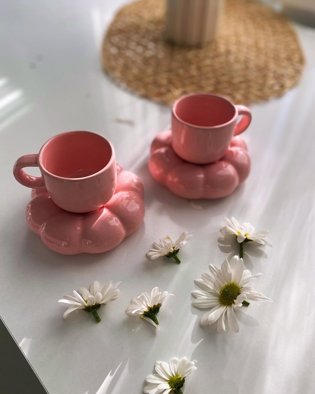Set of 2 Cloud Design Coffee Cup