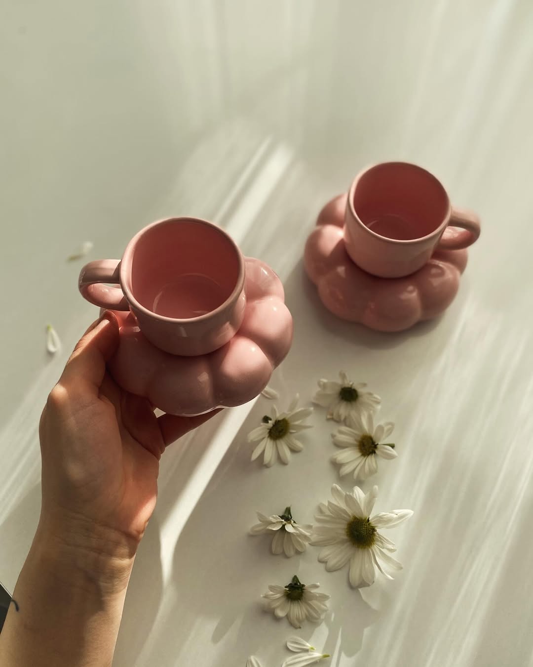 Set of 2 Cloud Design Coffee Cup