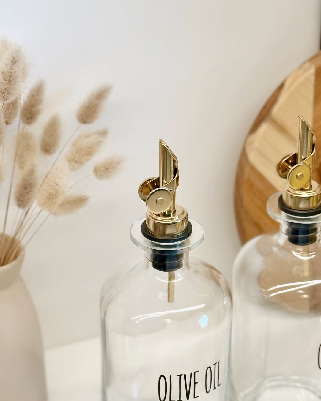 Crystal Oil Dispenser set of 2