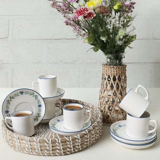 Daphne Nordic Coffee Set 12 Pieces 6 Person