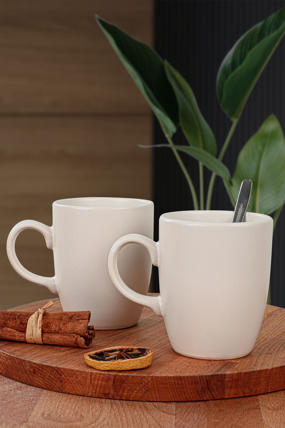 Matte White Cloud Mug, 9 cm, 6 Pieces