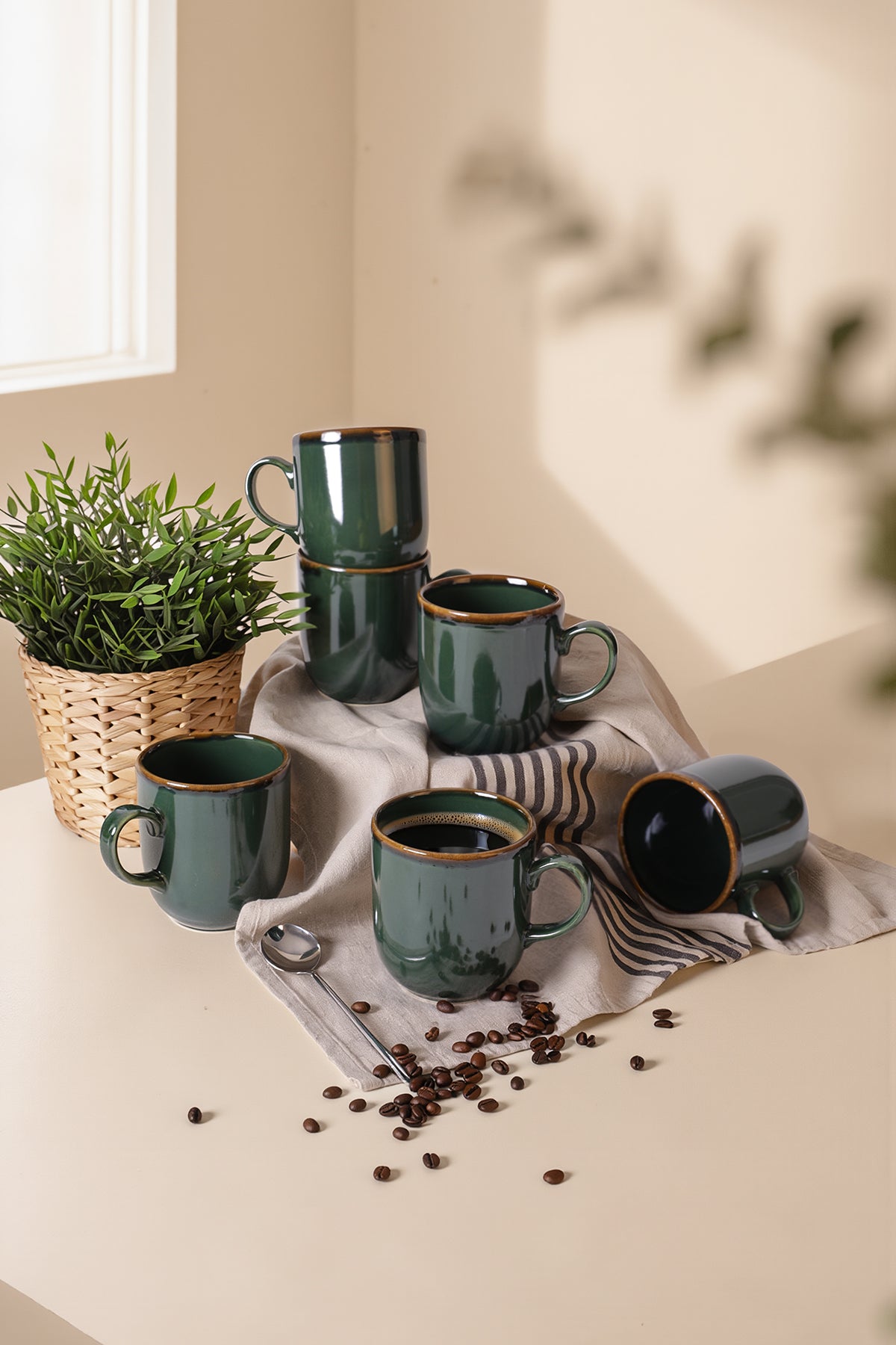 Emerald Equinox Cup 10 cm 6 Pieces