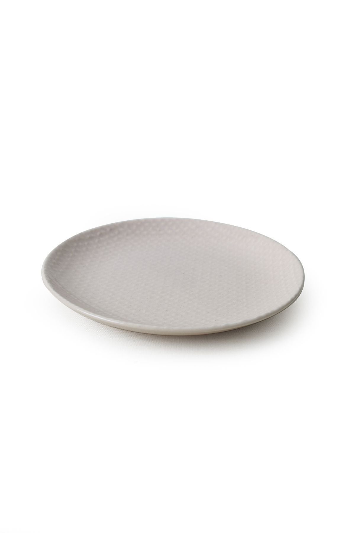 Sandy Cream Relief Cake Plate 21 cm 6 Pieces