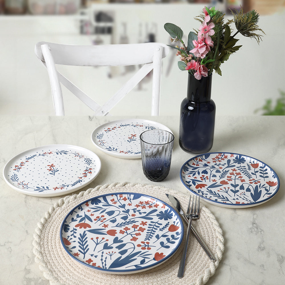 Dot & Bloom Nordic Cake Plate 22 Cm 4 Pieces