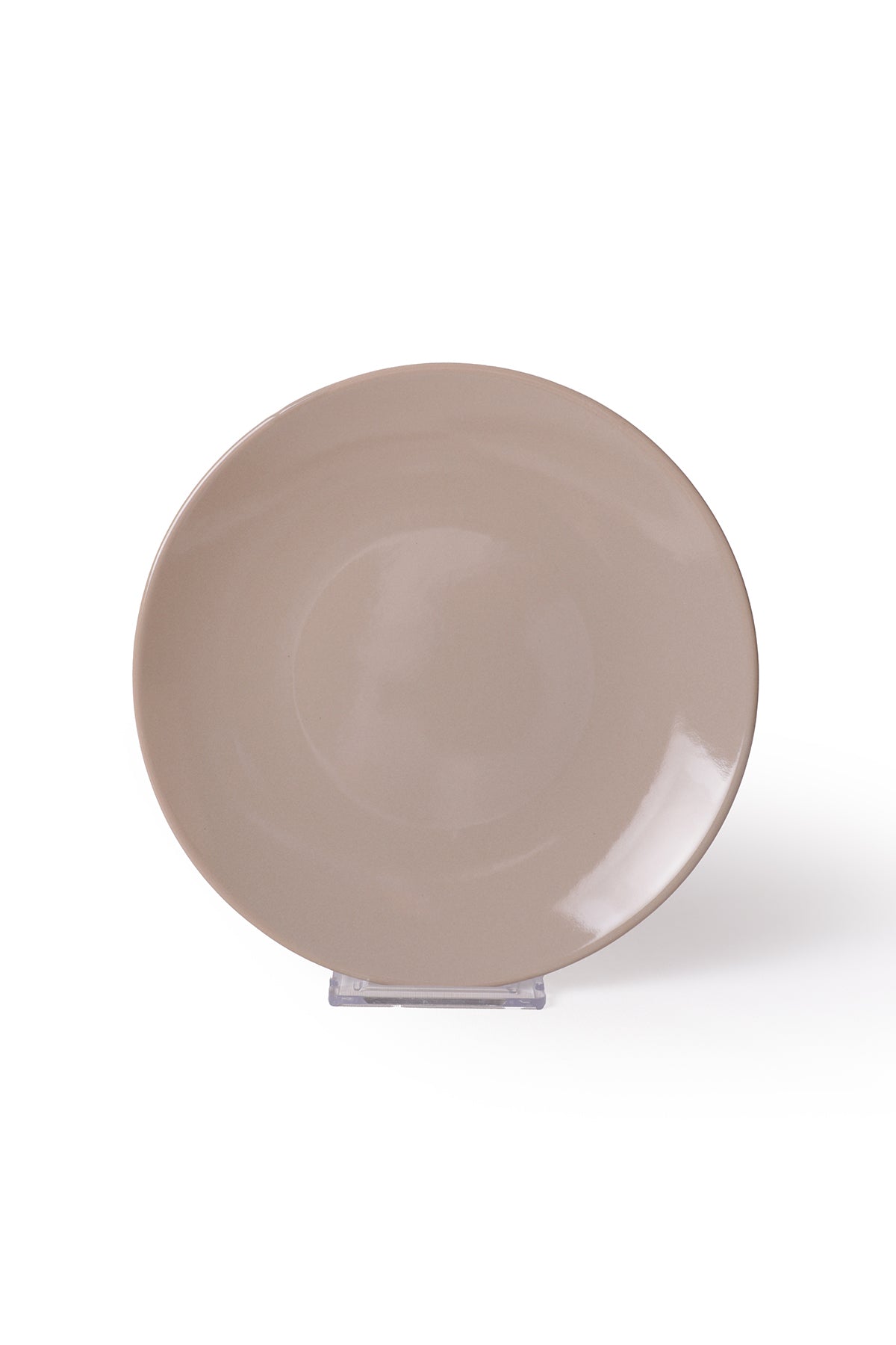 Taupe Aegean Pasta Plate 20 cm 4 Pieces