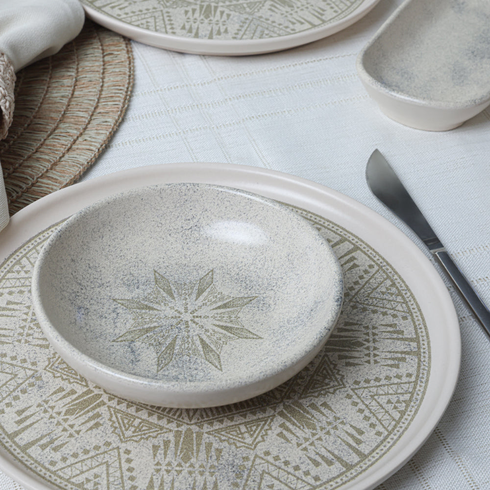 Groundlace Breakfast Set 14 Pieces 6 Person