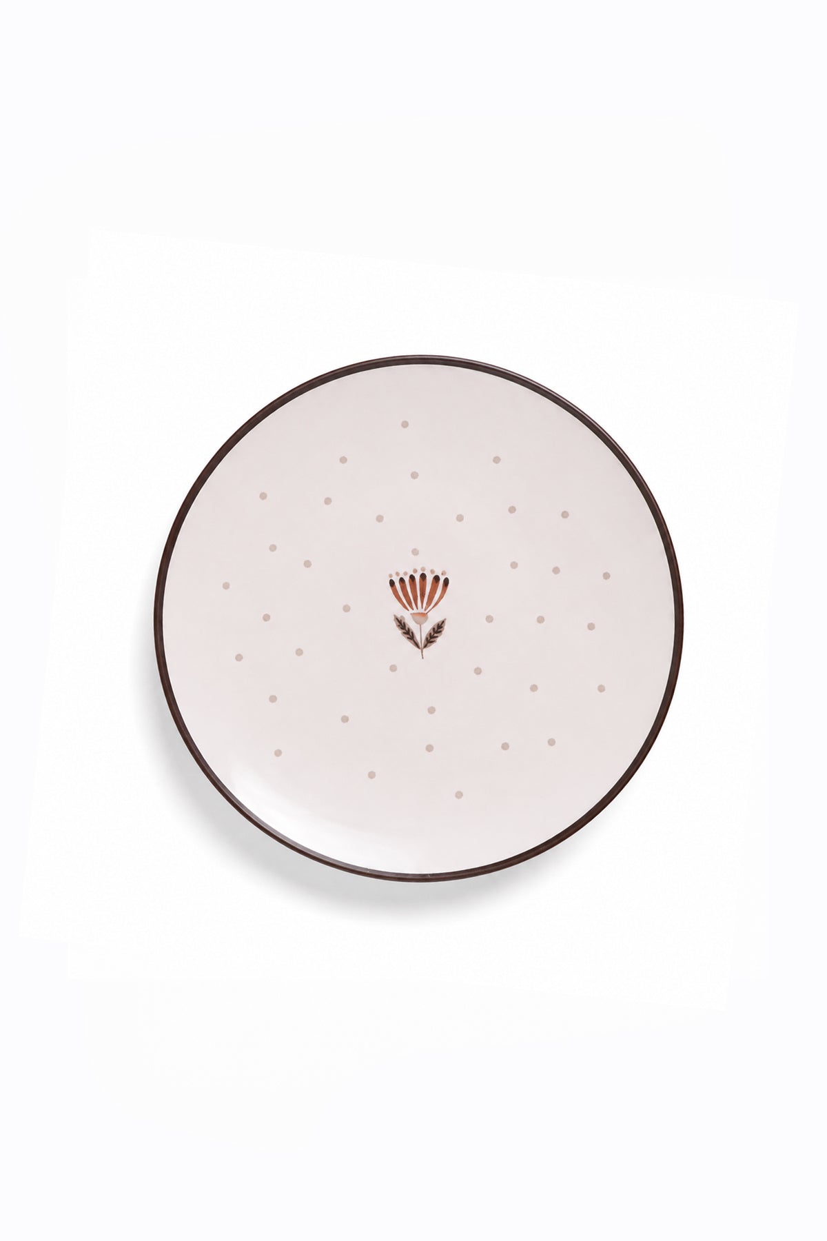 Sunset Flowers Plate 20 cm 4 Pieces