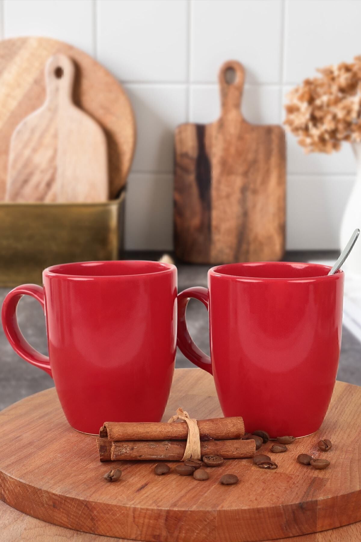 Flag Red Cloud Mug 9 cm 6 Pieces
