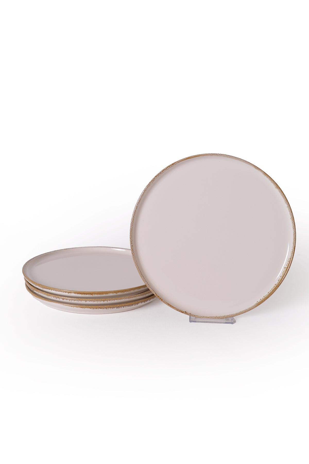 Straw Nordic Serving Plate 26 cm, 4 Pieces
