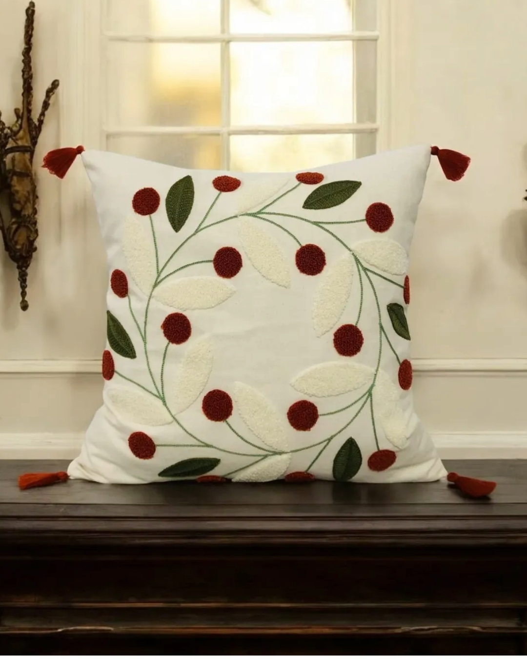 2 Piece Punch Pillow Cover 100% Cotton