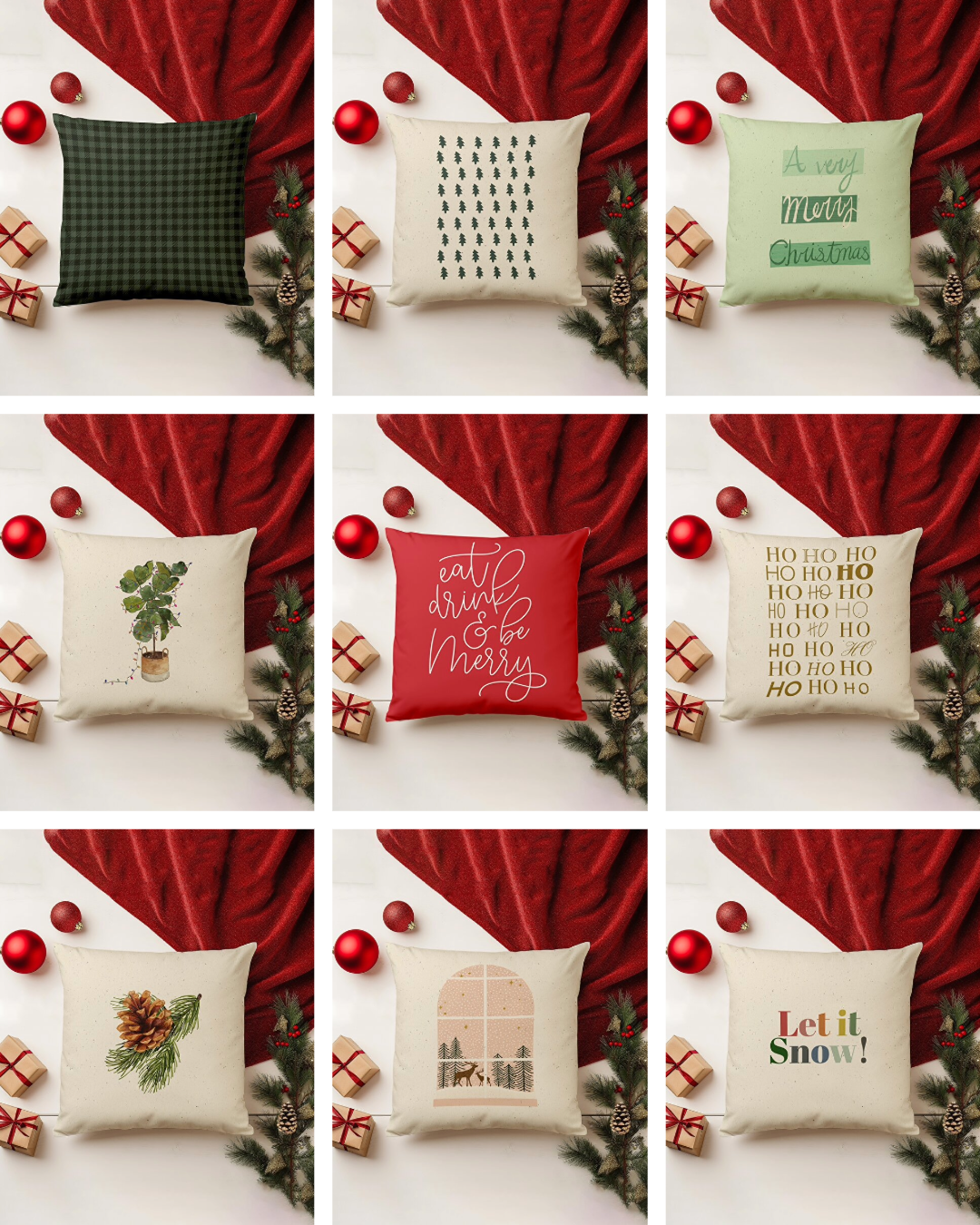 1 Piece Pillow Cover Double Sided Digital Print