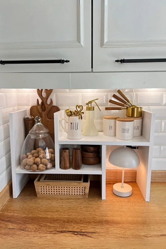 2 Piece Adjustable Shelf