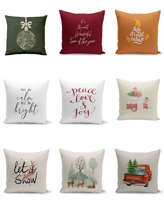 1 Piece Pillow Cover Double Sided Digital Print
