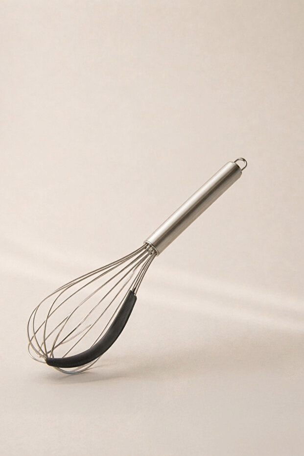 Silicone Whisk with Scraper Edges