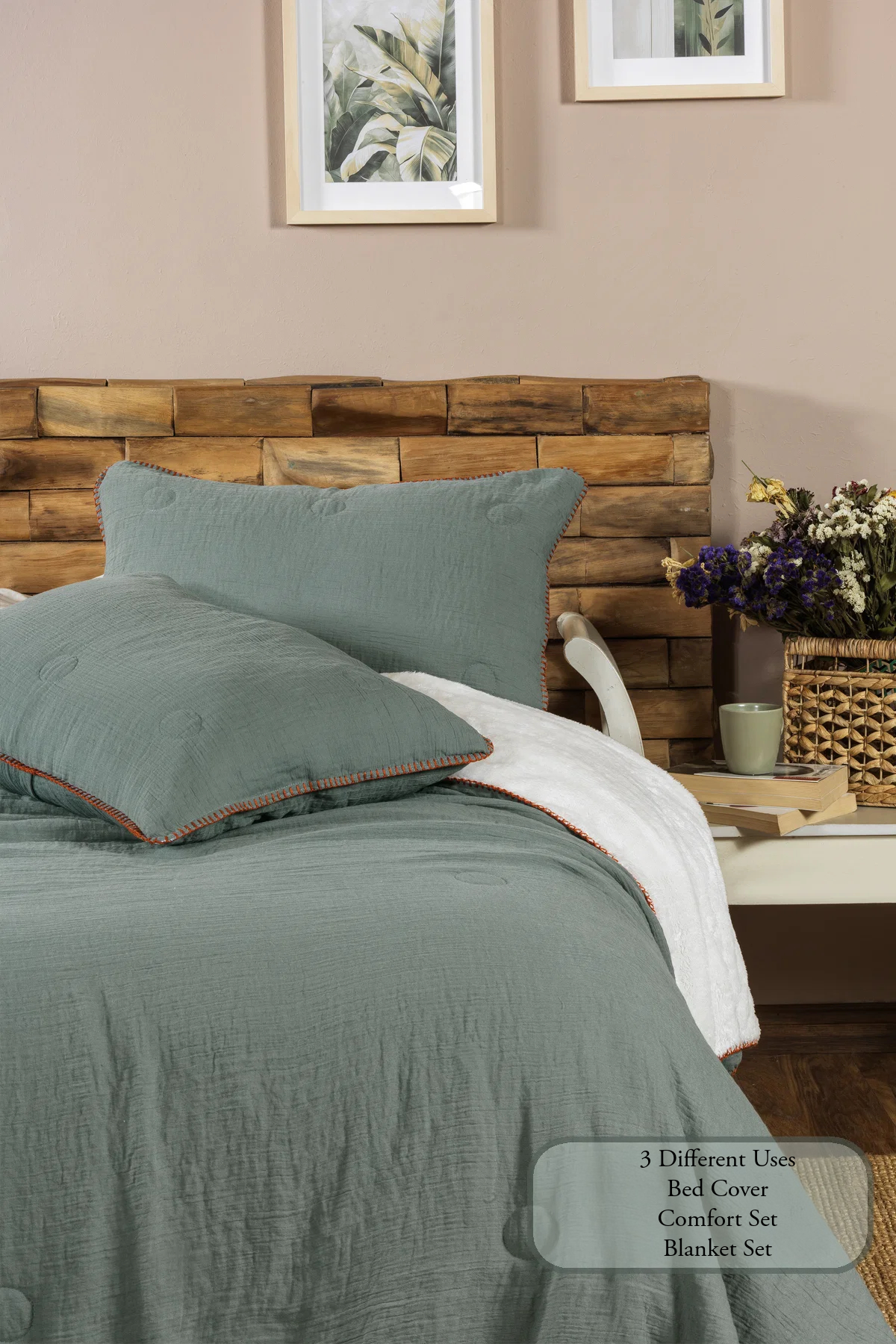Palermo Comfort Sleeping Set - Green