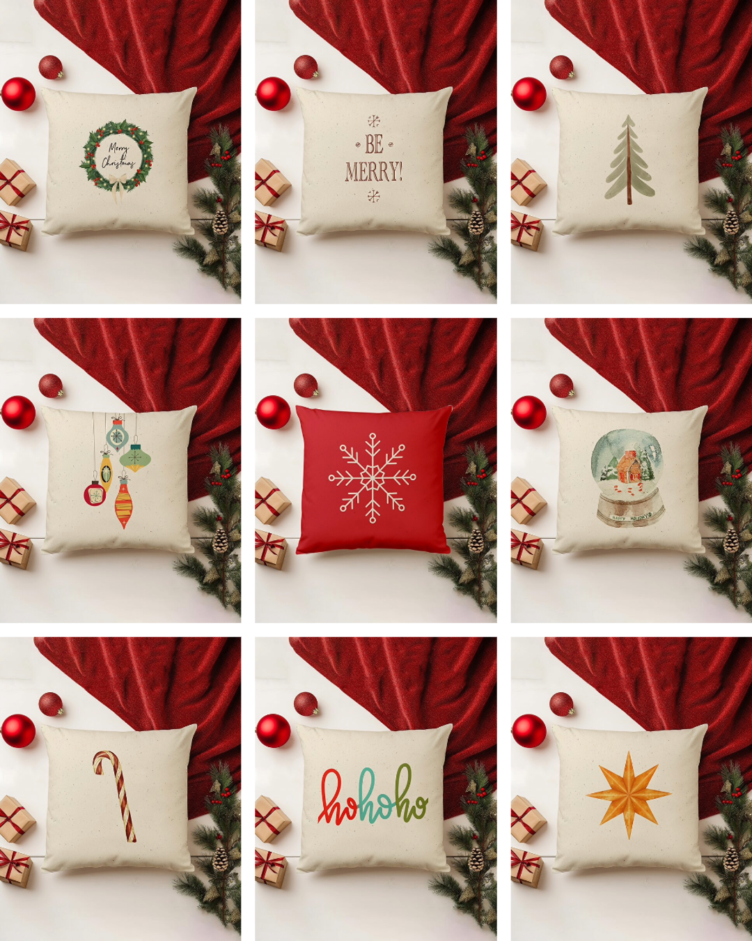 1 Piece Pillow Cover Double Sided Digital Print