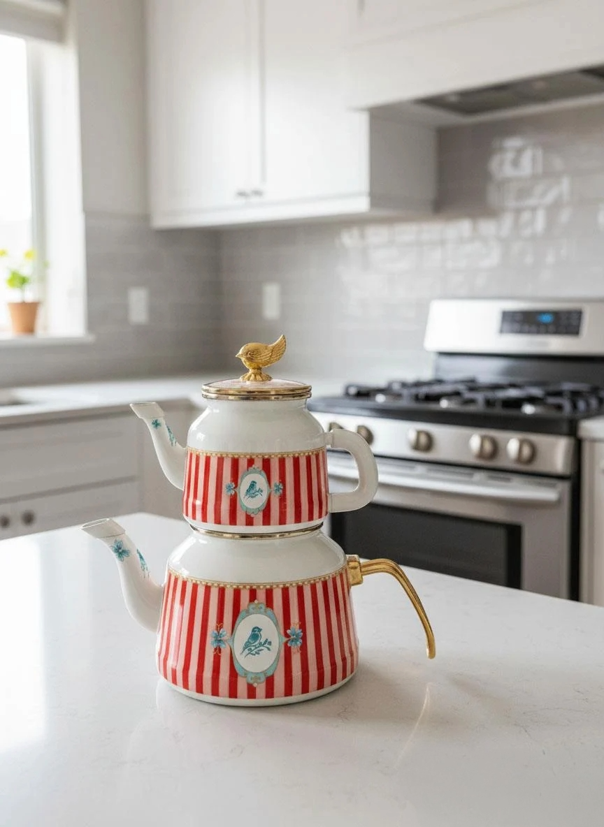 Bellissima Enamel Teapot