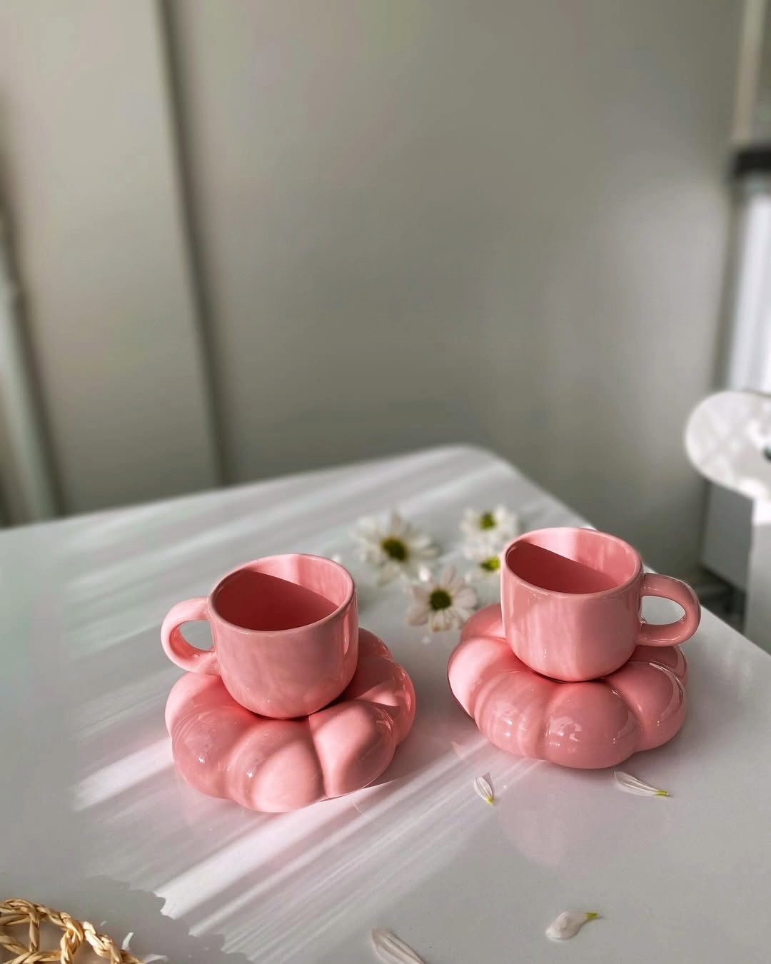 Set of 2 Cloud Design Coffee Cup
