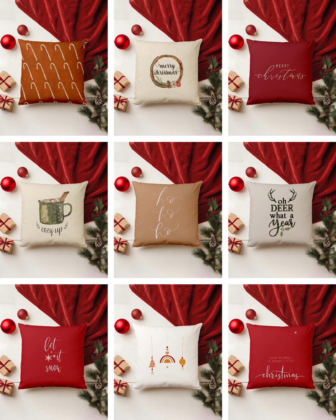 1 Piece Pillow Cover Double Sided Digital Print