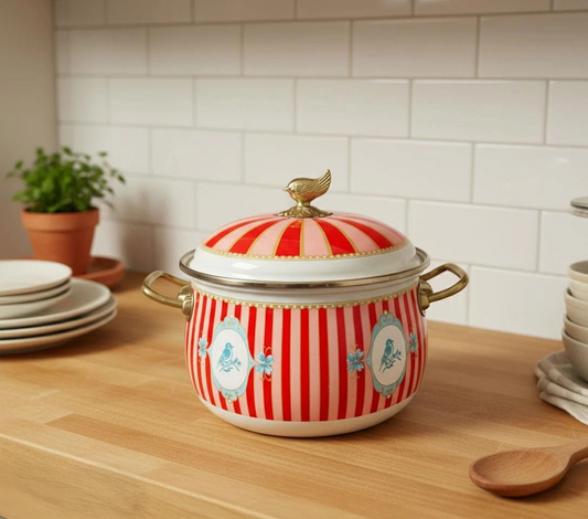 Bellissima Enamel Pot 20 cm