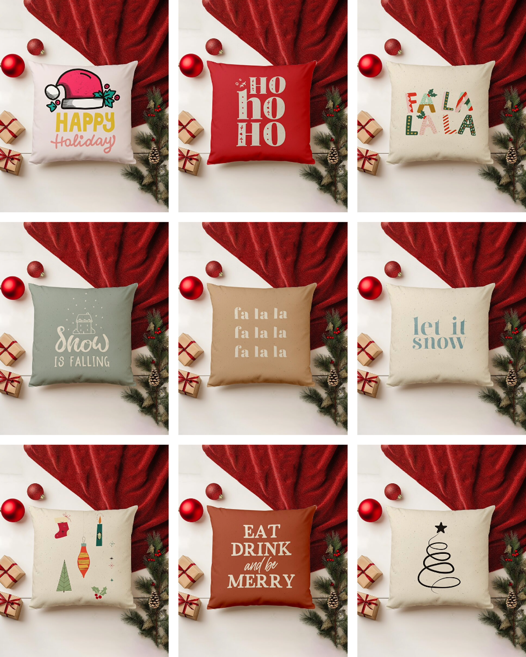 1 Piece Pillow Cover Double Sided Digital Print