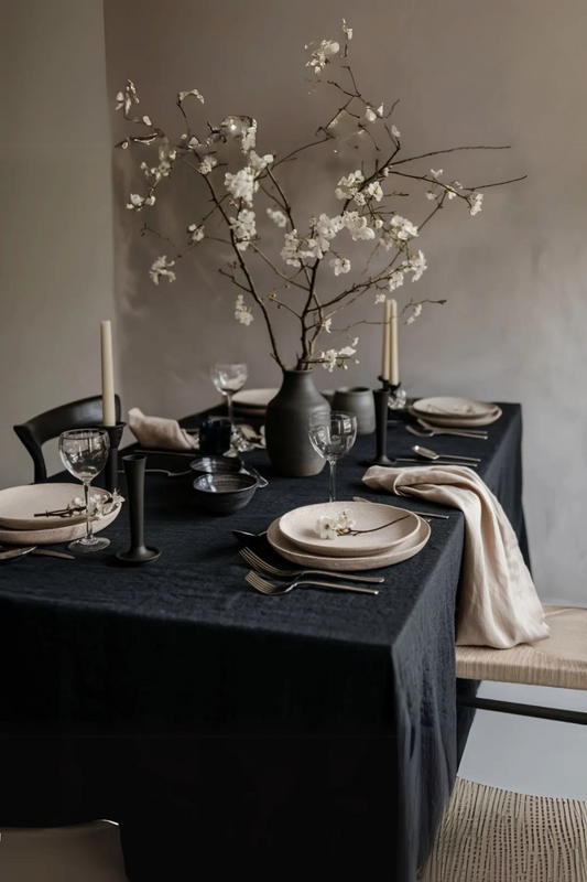 Organic Linen Tablecloth