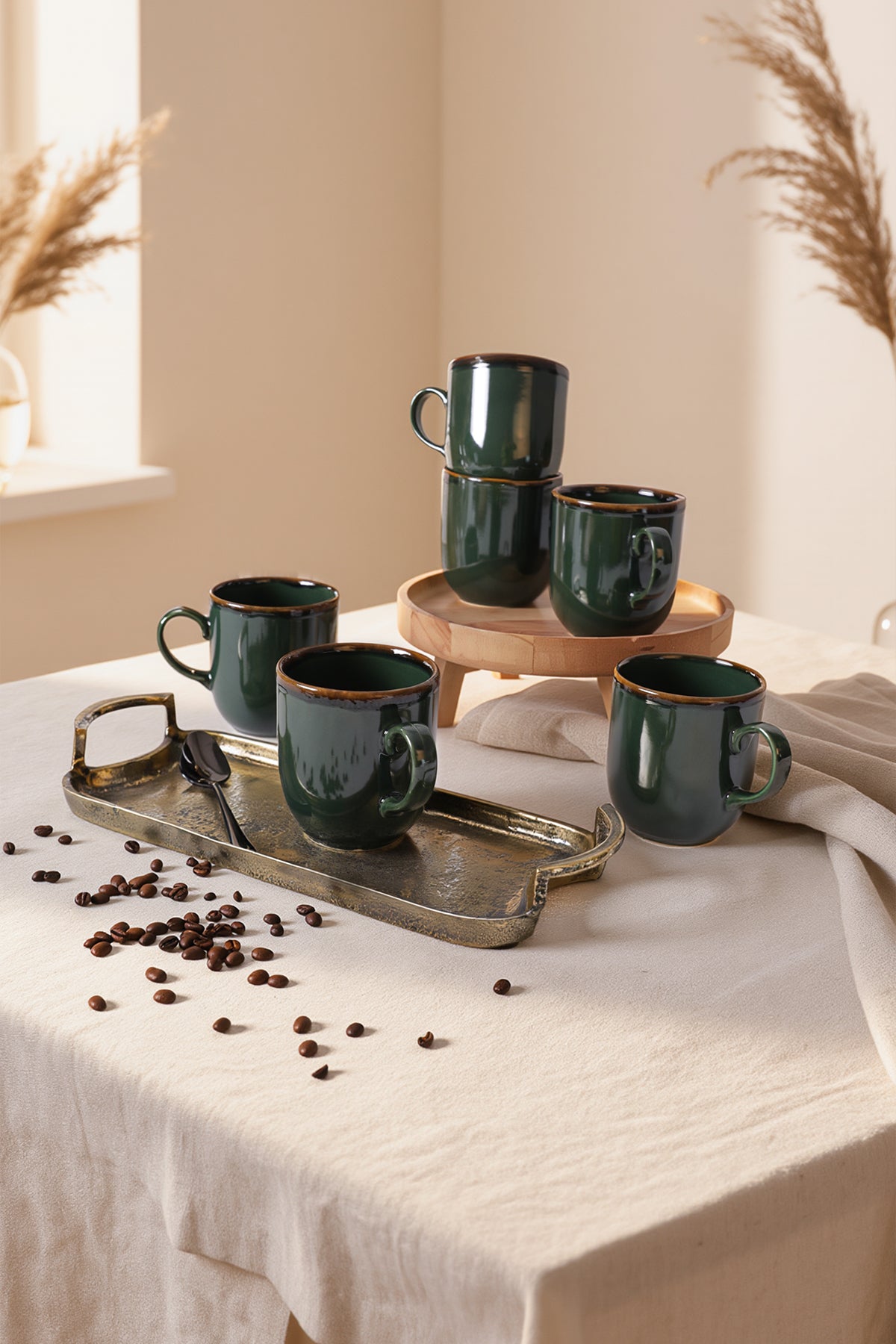 Emerald Equinox Cup 10 cm 6 Pieces