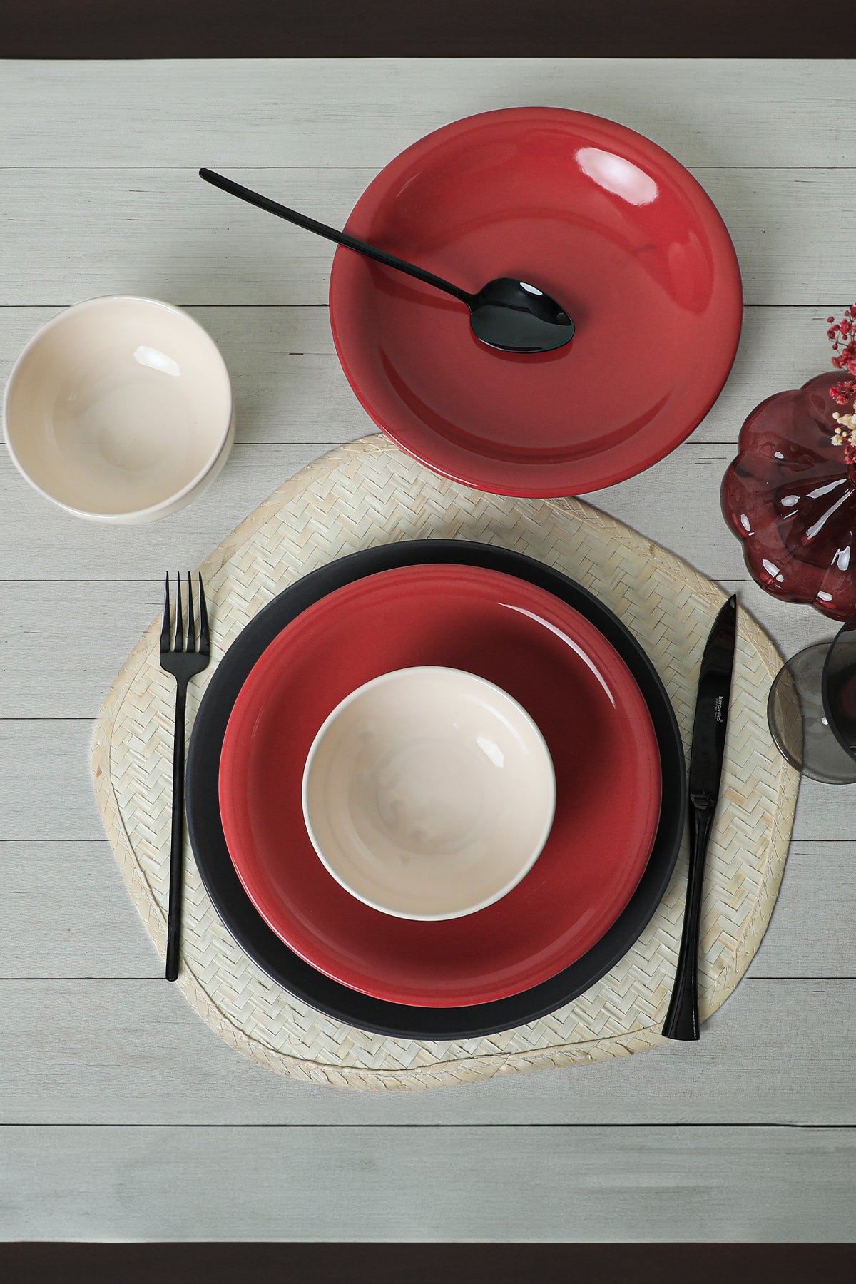 Noble Mix Dinner Set, 6 Pieces, for 2 People