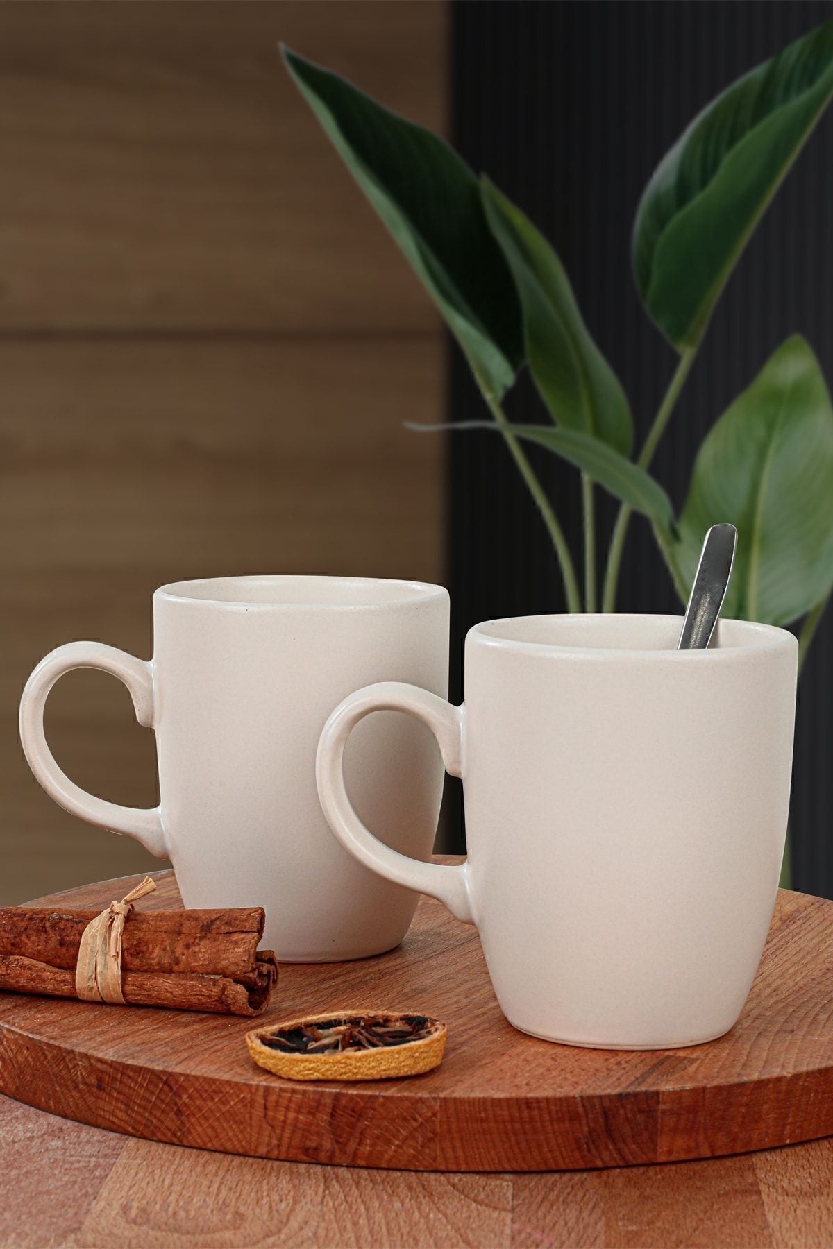 Matte White Cloud Mug, 9 cm, 6 Pieces
