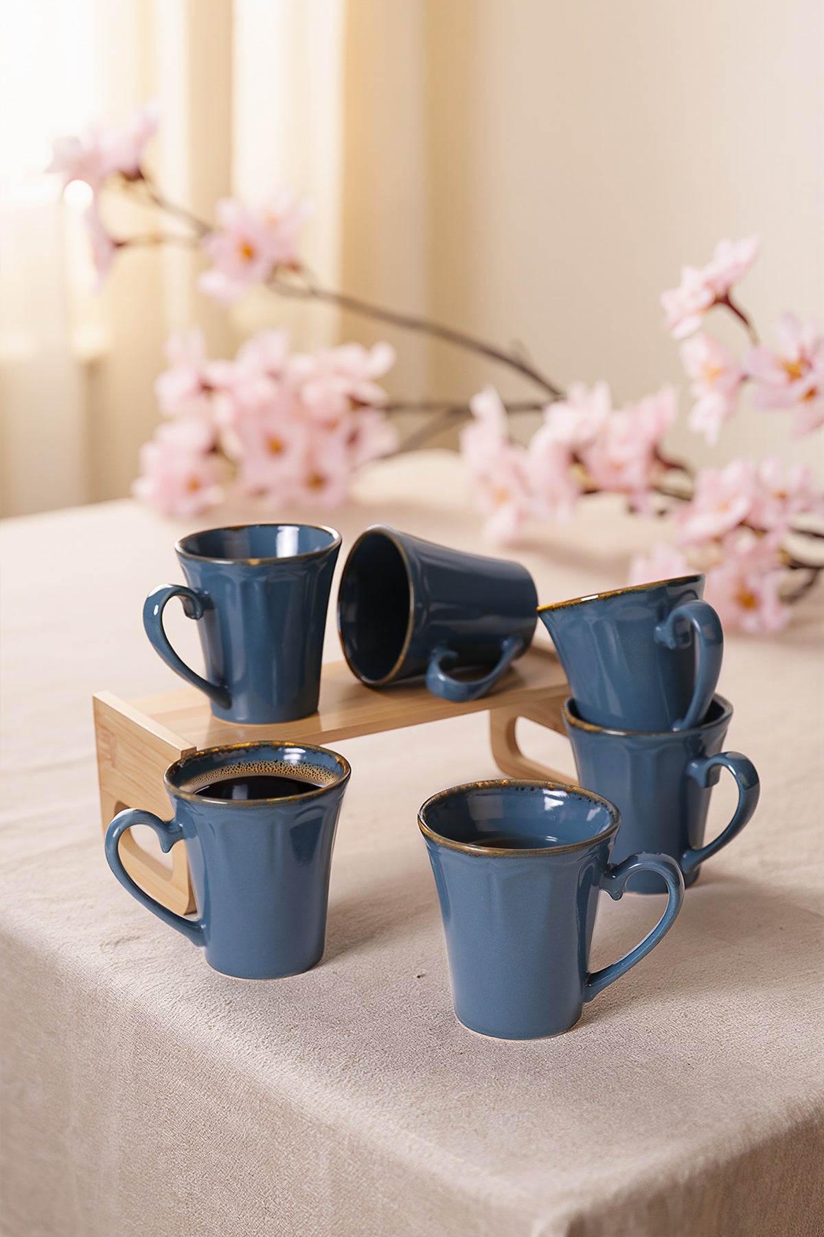 Sapphire Othello Cup, 9 cm, 6 Pieces