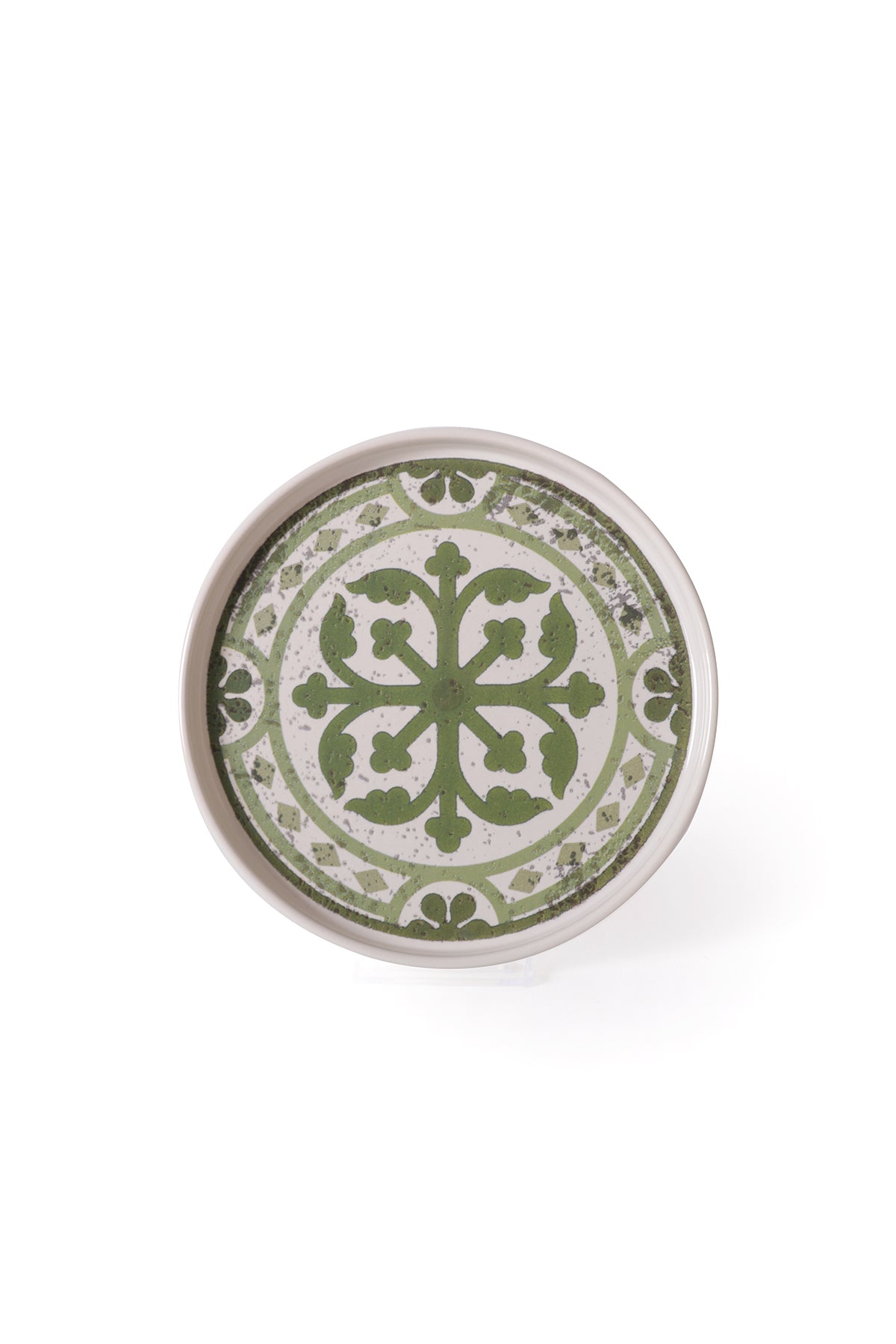 Timeless Green Stackable Pasta Plate 21 cm 4 Pieces