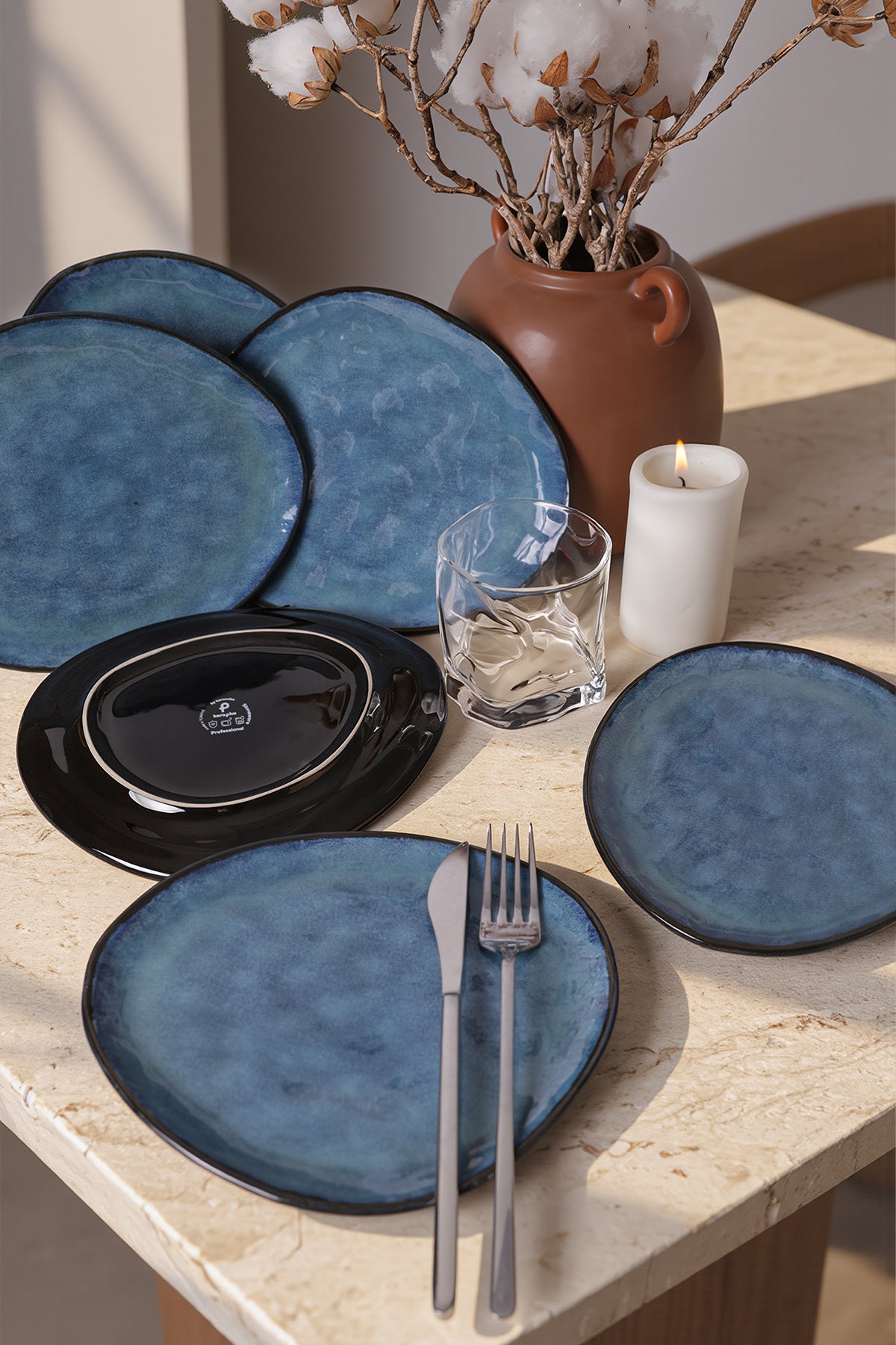 Professional Trior Pasta Plate 22 cm 6 Pieces