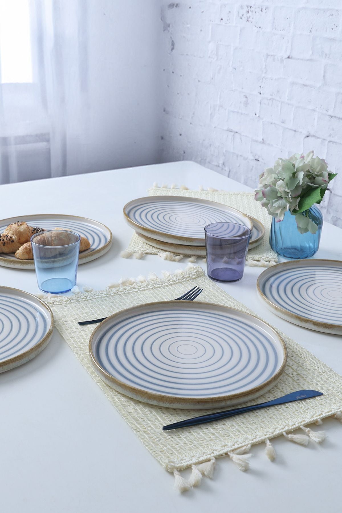 Ocean Breeze Stackable Serving Plate 27 cm, 6 Pieces