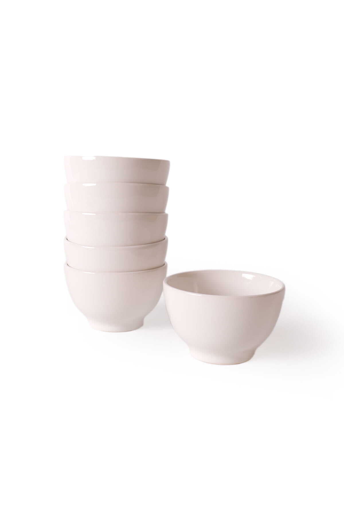 White Gamma Bowl 13 cm 6 Pieces
