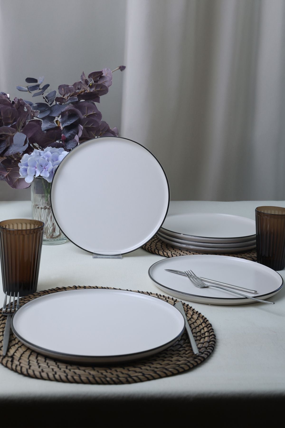 Simply Nordic Serving Plate 28 cm, 6 Pieces