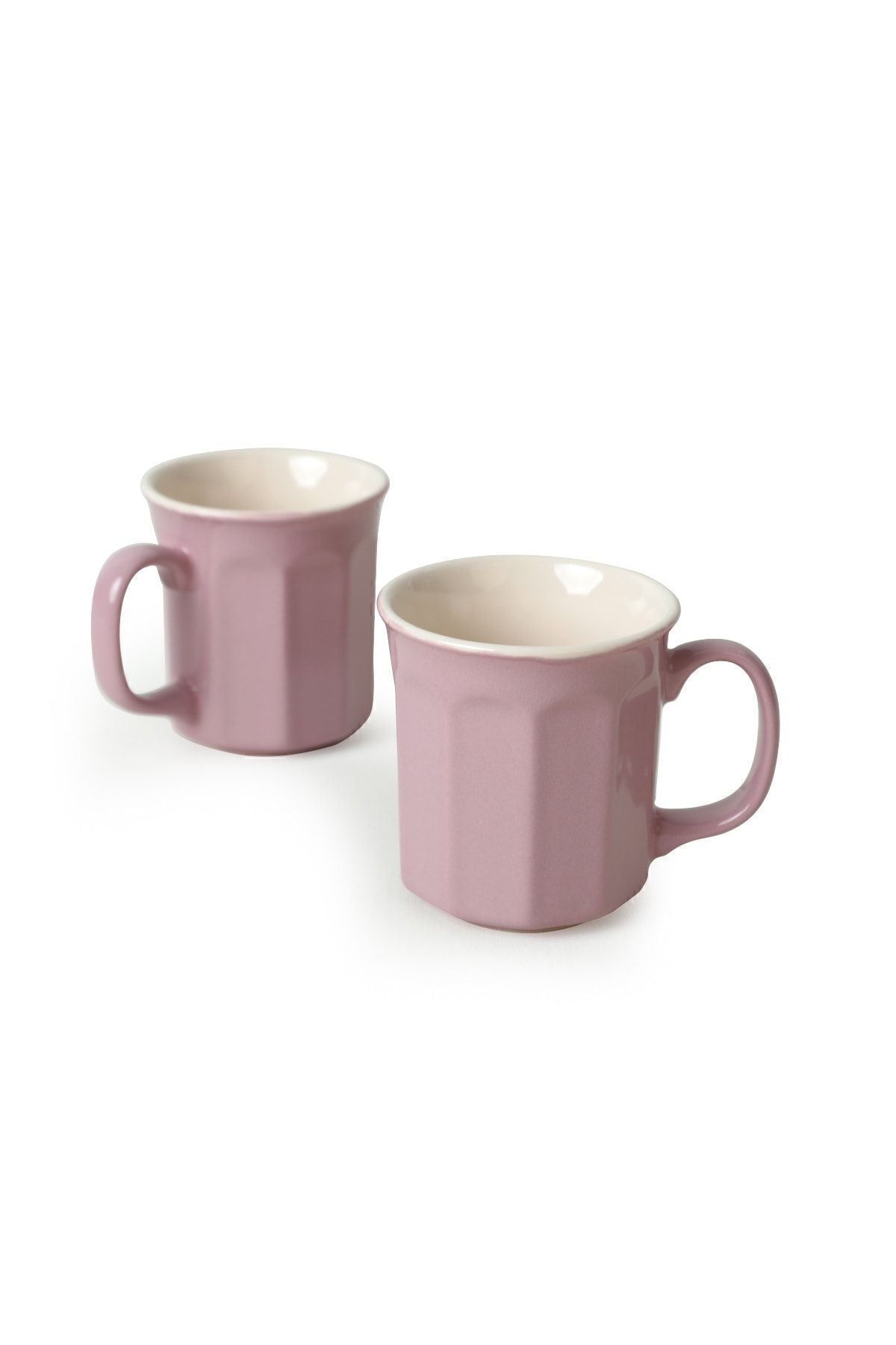 Violet/Cream Heracles Cup 9 cm 6 Pieces