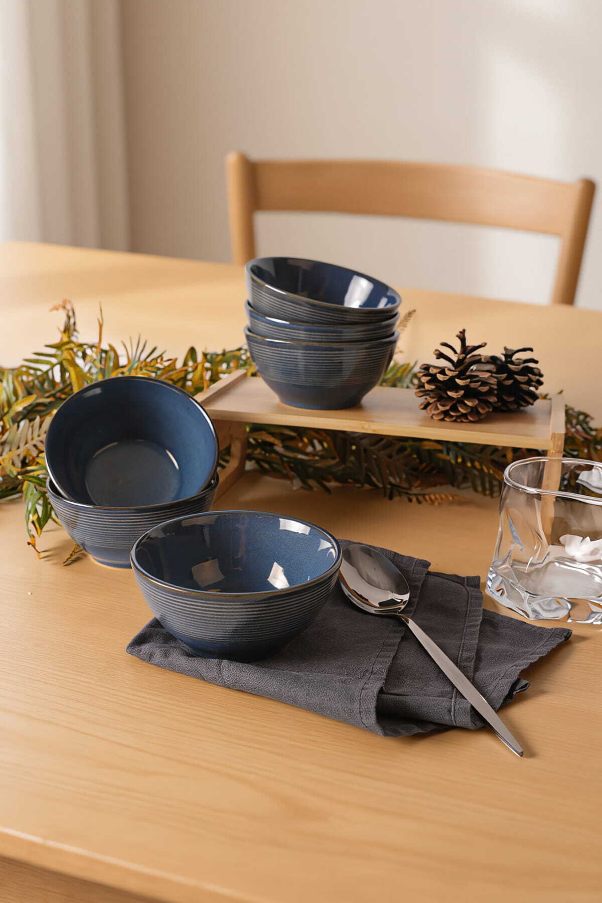 Lapis Spiral Bowl 12 cm 6 Pieces