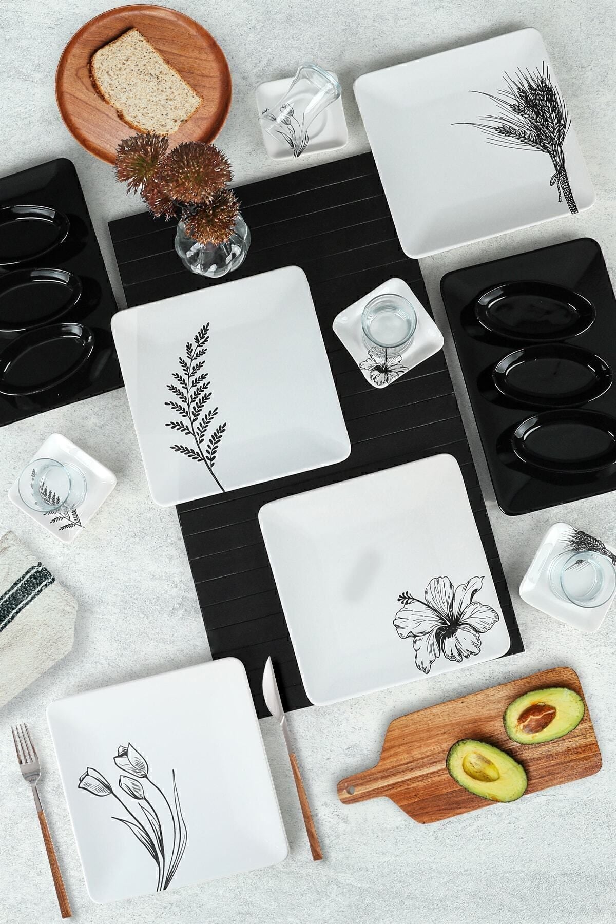 Florine Breakfast Set 20 Pieces for 4 People