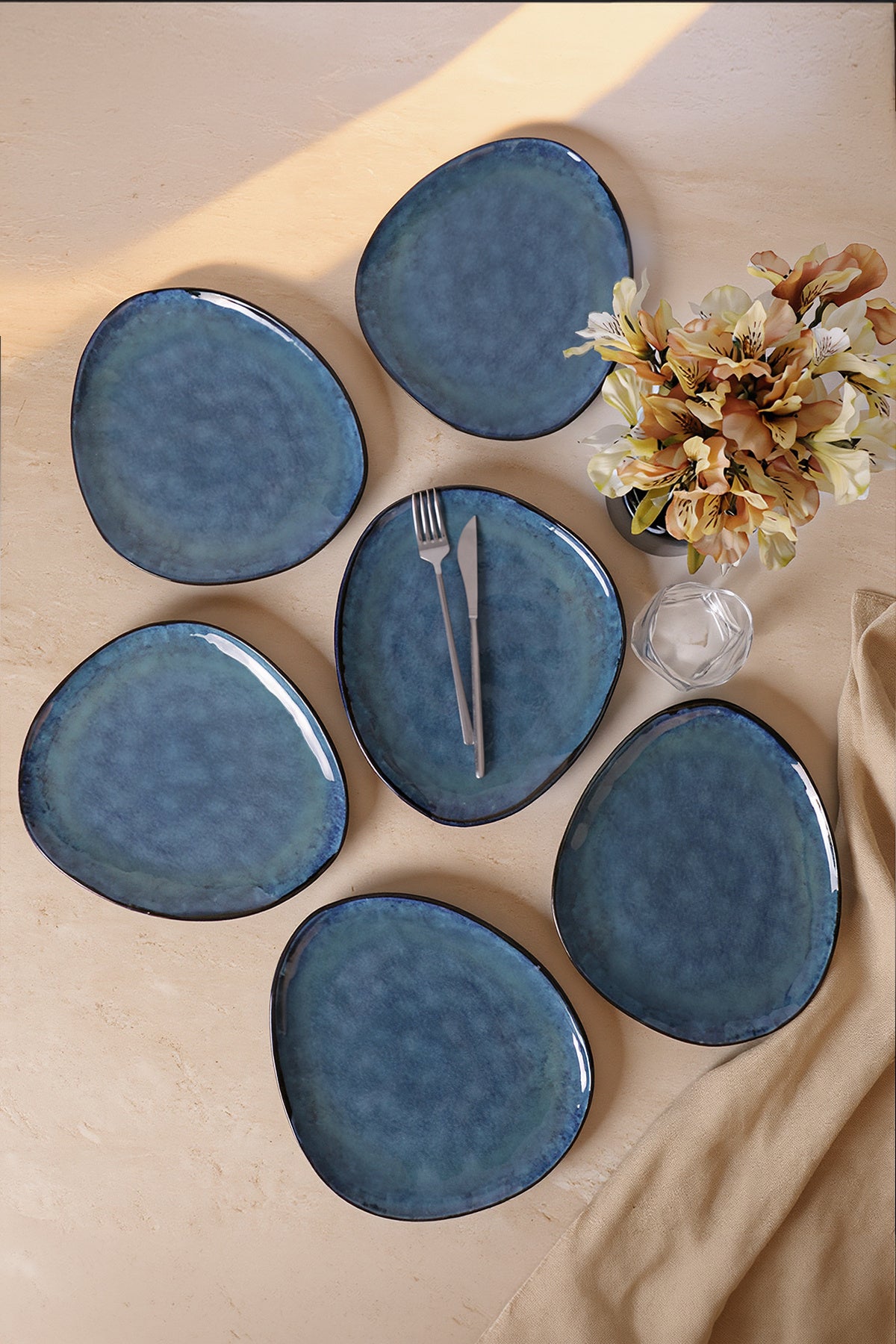 Professional Trior Serving Plate 28 cm, 6 Pieces