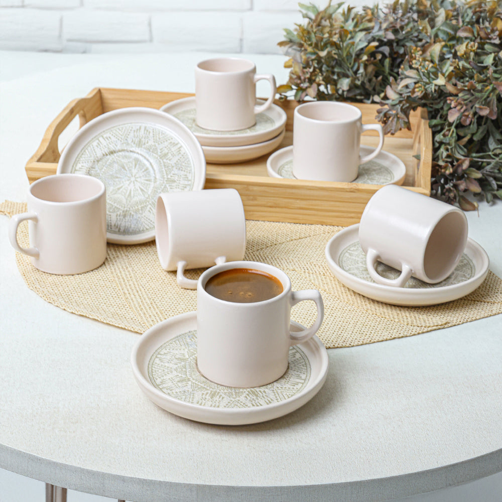 Groundlace Nordic Coffee Set 12 Pieces 6 Person