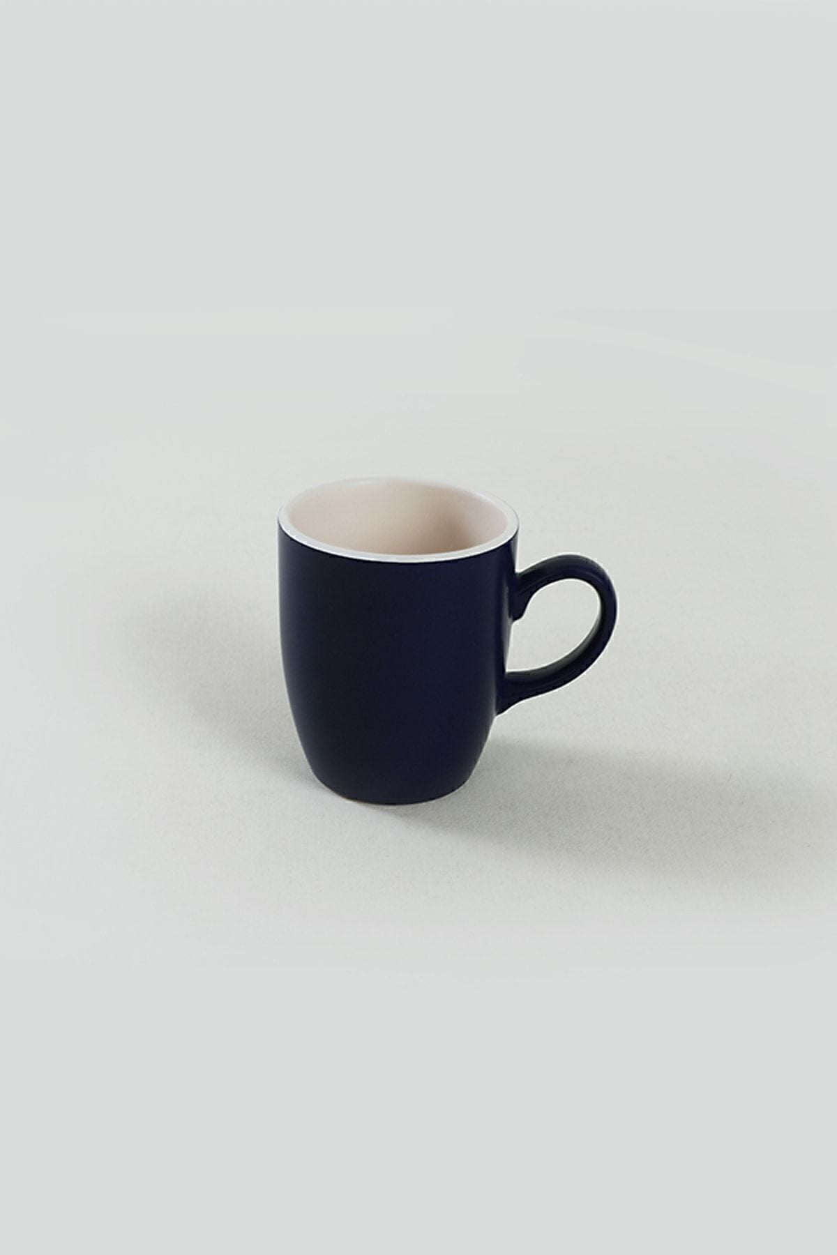 Matte Cobalt/Matte White Cloud Mug 9 cm 6 Pieces