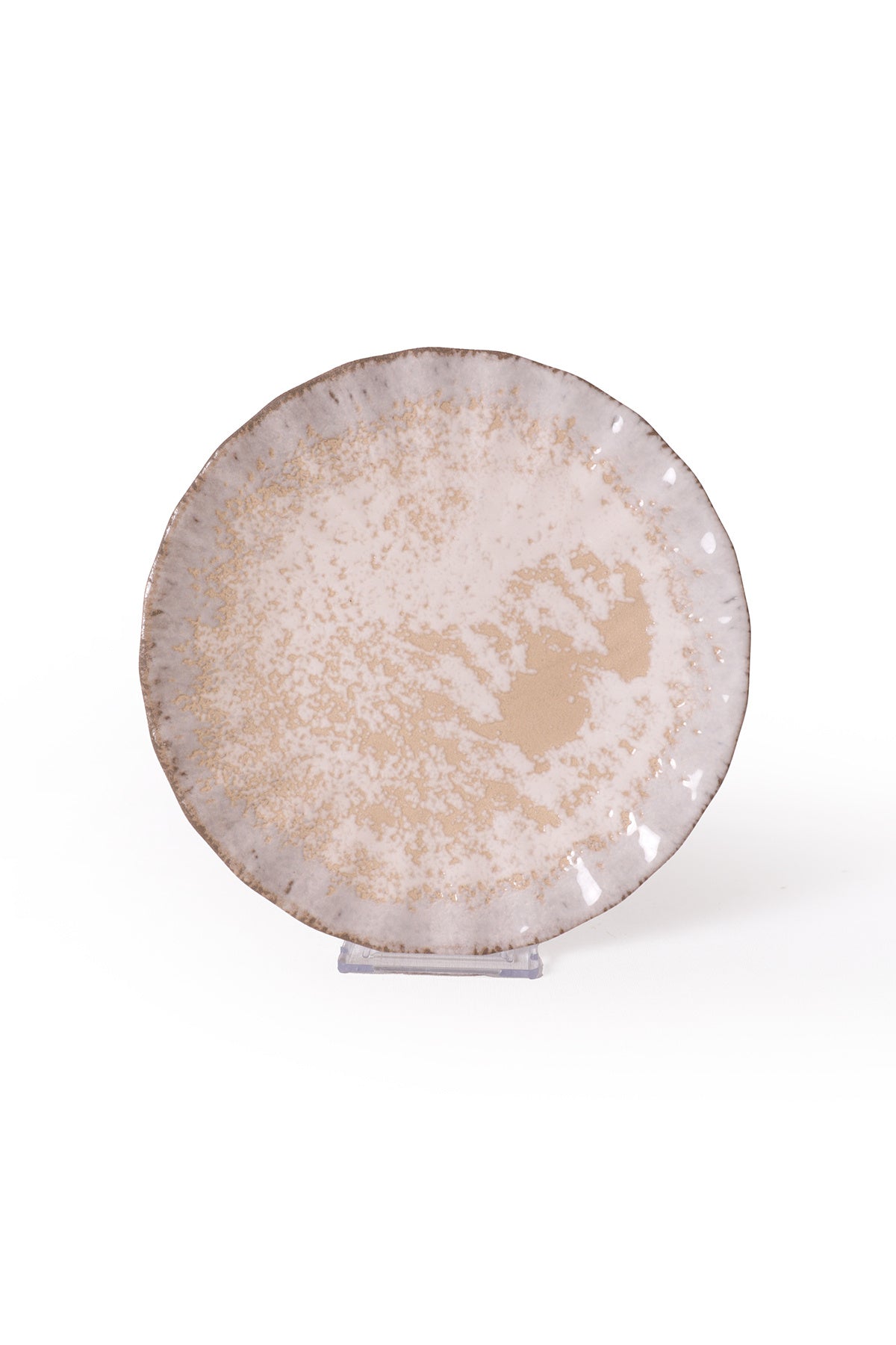 Vintage Cream Sirius Pasta Plate 22 cm 6 Pieces
