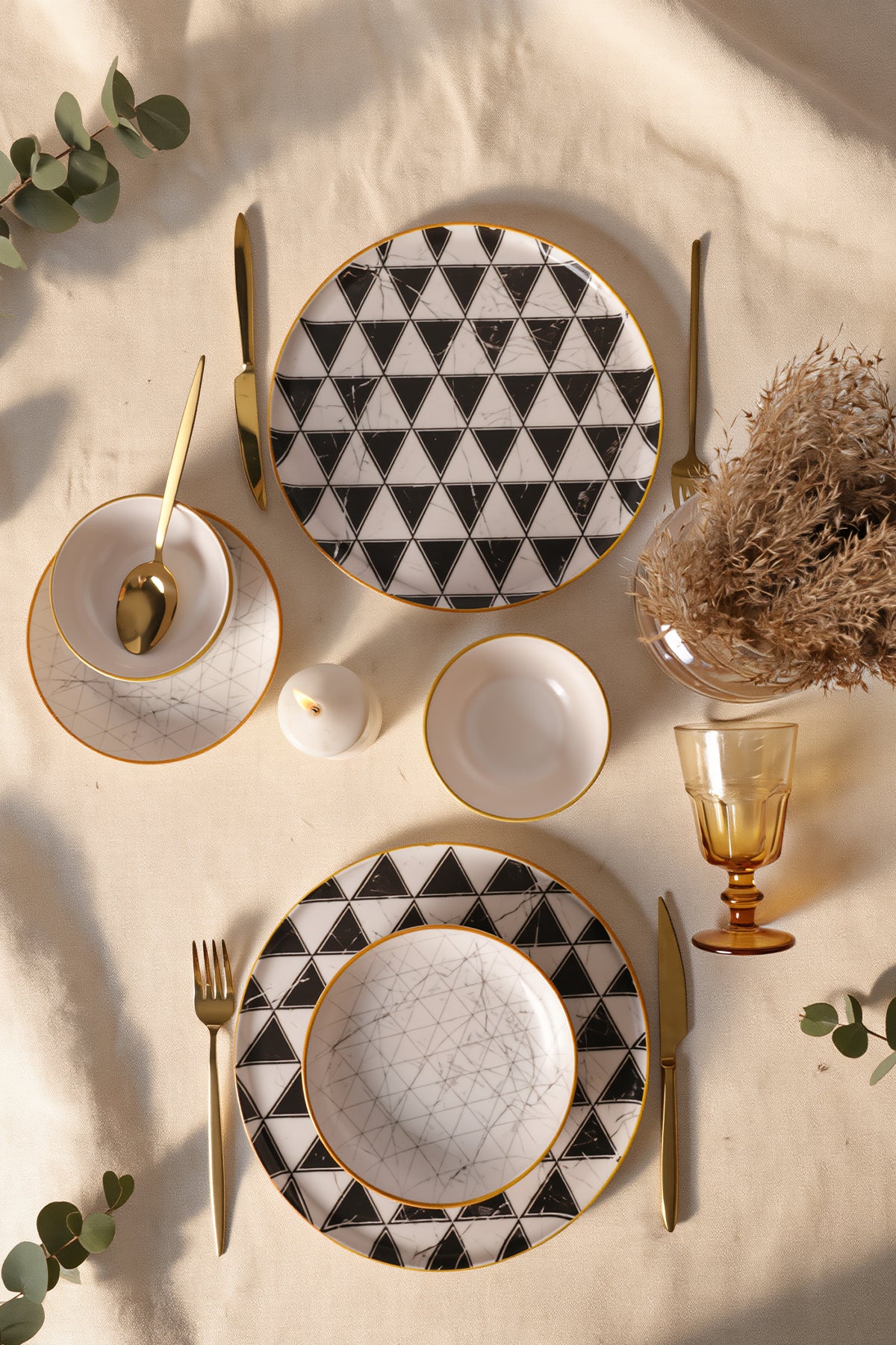 Trigon Nordic 6-Piece Dinner Set for 2 People