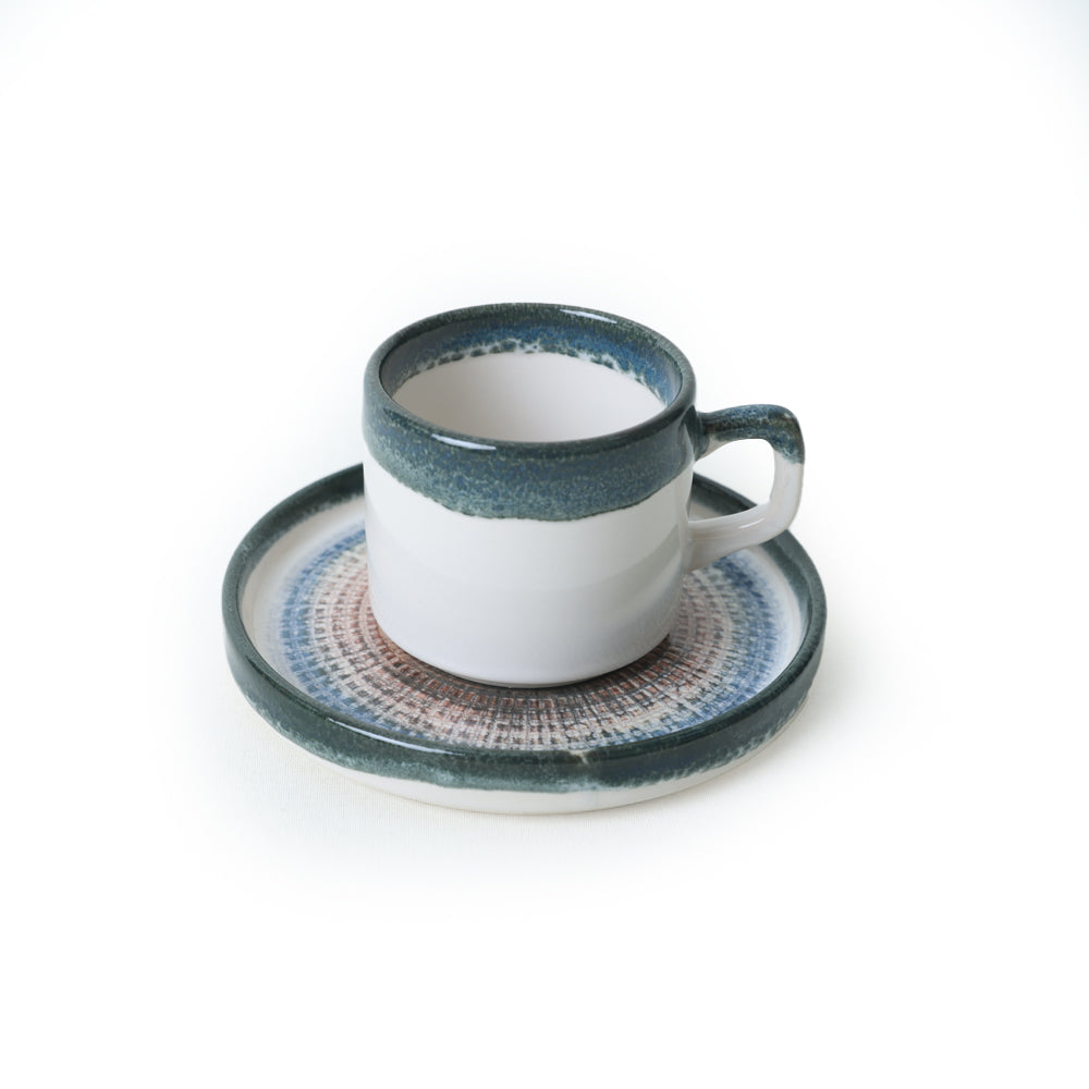 Hydra Stackable Tea Set 12 Pieces for 6 People
