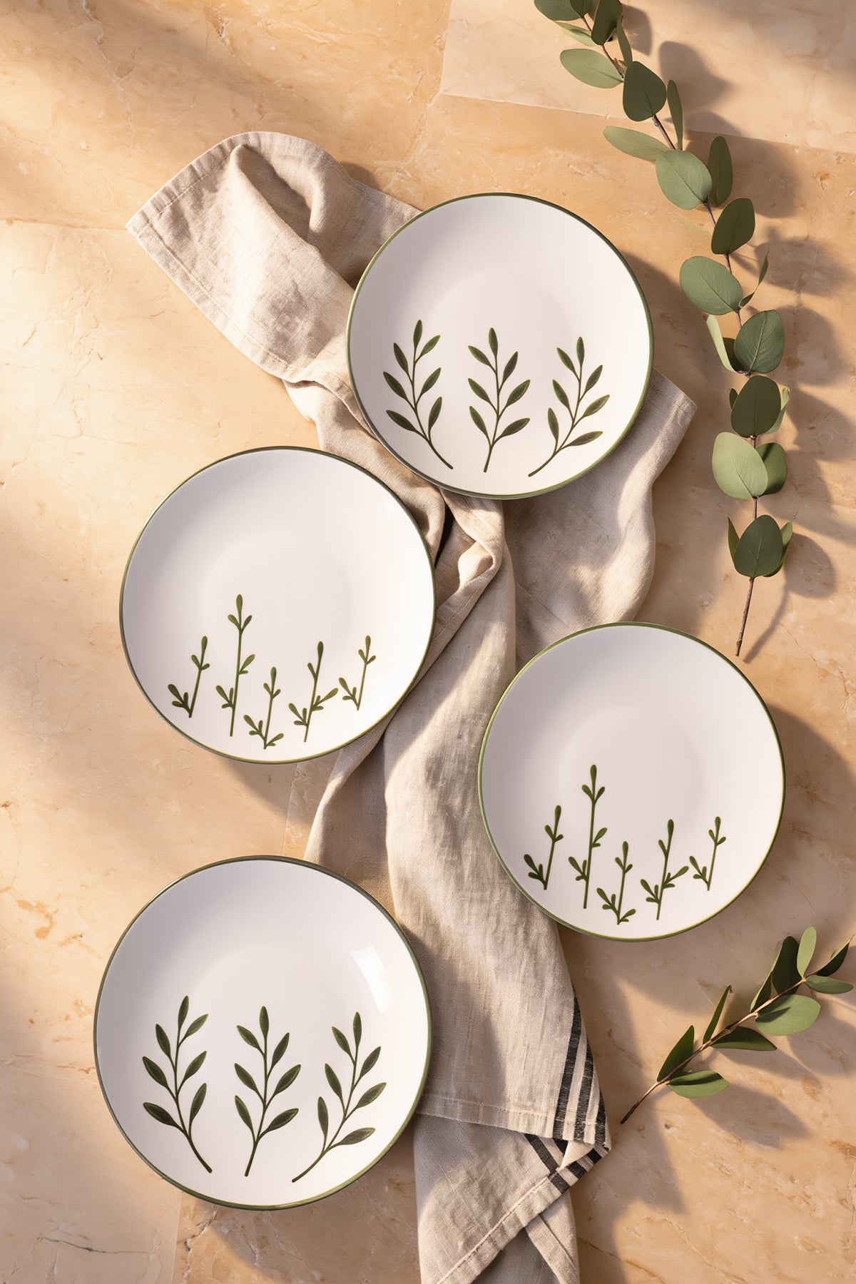 Verdea Plate 20 cm 4 Pieces